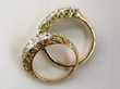 diamond gold rings