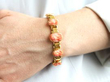 Hardstone and Yellow Gold Bracelet Close Up