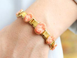 Wearing Hardstone and Yellow Gold Bracelet