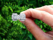 Art Deco diamond ring outside