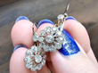 Antique Diamond Drop Earrings