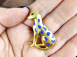 Vintage Gold Cheetah Brooch