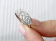 Diamond Dress Ring in White Gold