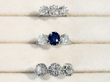 trilogy rings in tray