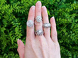diamond rings outside