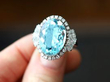 Aquamarine Ring Platinum