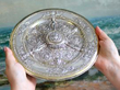 Sterling Silver and Parcel Gilt Tazza