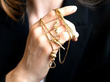 antique gold necklace