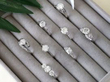 diamond rings in tray