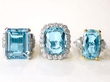 aquamarine rings