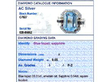 blue topaz and sapphire ring grading card