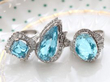 aquamarine rings