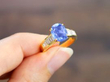 Vintage Blue Sapphire Ring