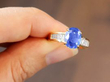 Vintage Sapphire Ring in Gold