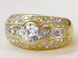gold diamond ring