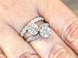 Twist Ring on Finger