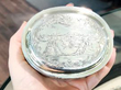 German sterling silver tobacco box
