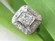 platinum diamond dress ring