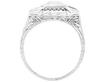platinum dress ring