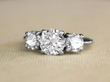 diamond platinum trilogy ring