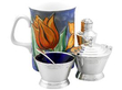 Mappin and Webb Silver Condiment Set