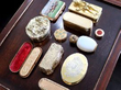 boxes cases and scent bottle