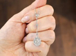 diamond drop necklace
