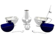 Boxed Silver Condiment Set 3 Piece