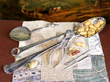 a selection of silverware