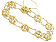 antique Yellow Gold Peridot Bracelet