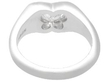 Diamond Butterfly Ring in Platinum