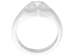 Diamond Butterfly Ring in Platinum