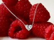 diamond heart pendant