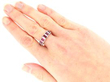 Wearing Vintage Ruby and Diamond Eternity Ring