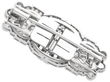 Aquamarine and Diamond Double Clip Brooch