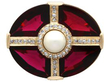 garnet brooch