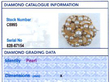 Pearl Swirl Brooch in Yellow Gold Grading Report