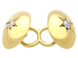 diamond cufflinks