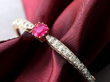 Victorian Ruby and Diamond Bangle