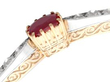 Victorian Ruby and Diamond Bangle Detail