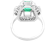 GIA Certified Emerald Ring with Diamonds