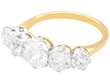 Five Stone Diamond Ring in Yellow Gold