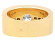 Mens Gold Diamond Wedding Band