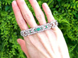 Emerald Diamond Platinum Bracelet