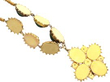 Scarab Beetle Necklace in Yellow Gold reverse