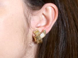 Wearing Mauboussin Gold Earrings