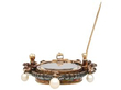 Victorian Enamel brooch open