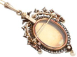 Victorian Enamel pendant reverse