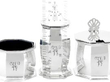 Sterling Silver 6 Piece Condiment Set Chester with Ruler