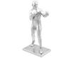 Antique Silver Boxing Statue
